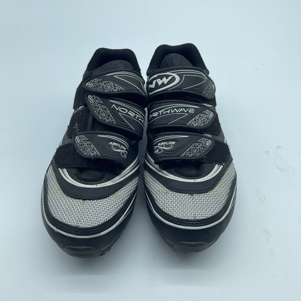 NORTHWAVE Black Cycling Shoes US 6.5 AirFlow System Carbon Reinforcement